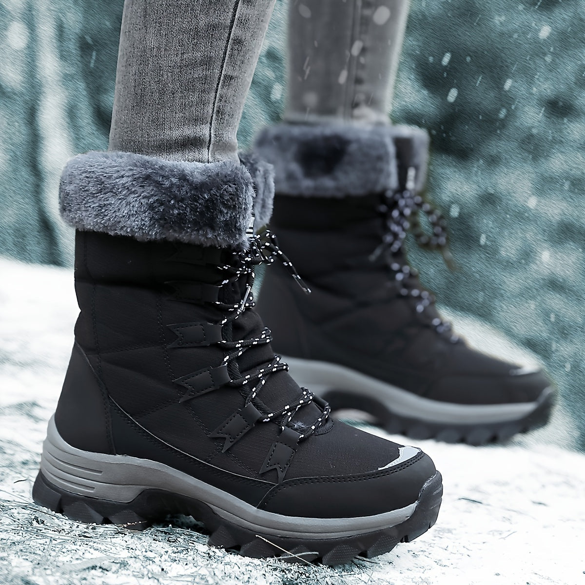 Nordica™ - Waterproof Lined Winter Boots