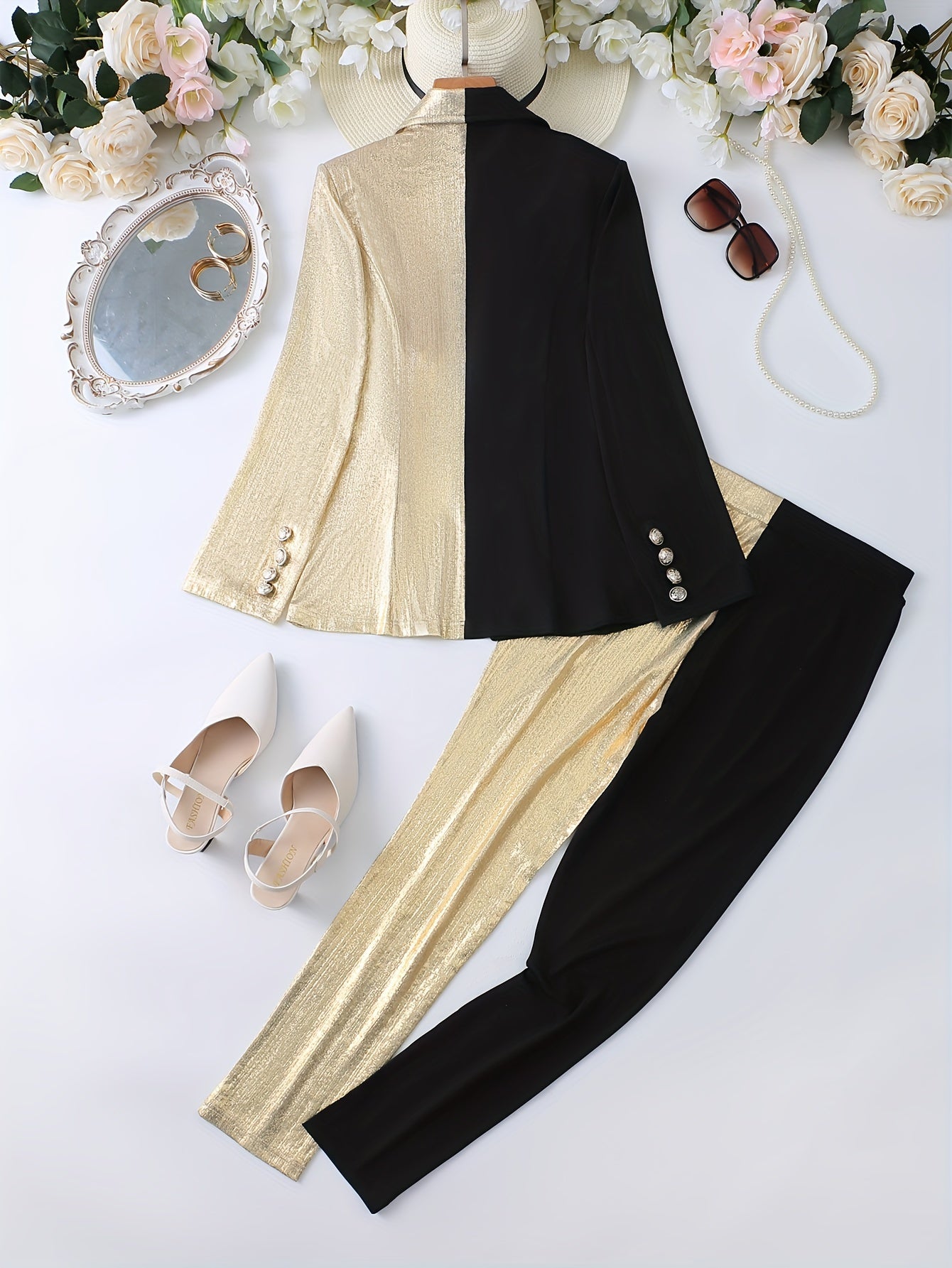 Sophia™ Two-Piece Set - Blazer + Trousers