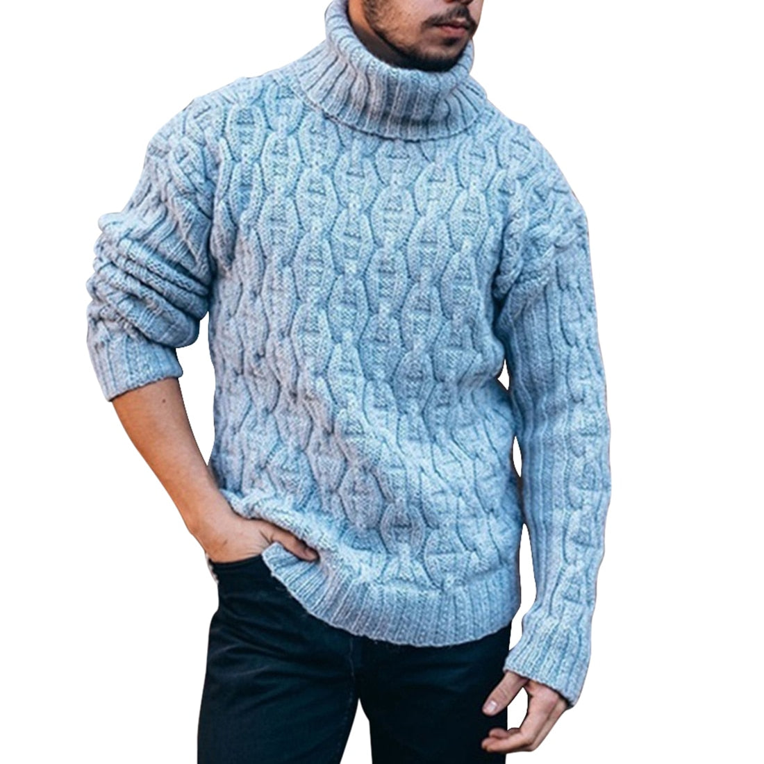 Rafe | Chunky turtleneck sweater for winter comfort