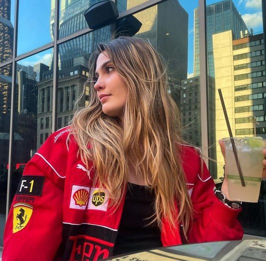 Jace™ - Vintage Red Ferrari Jacket