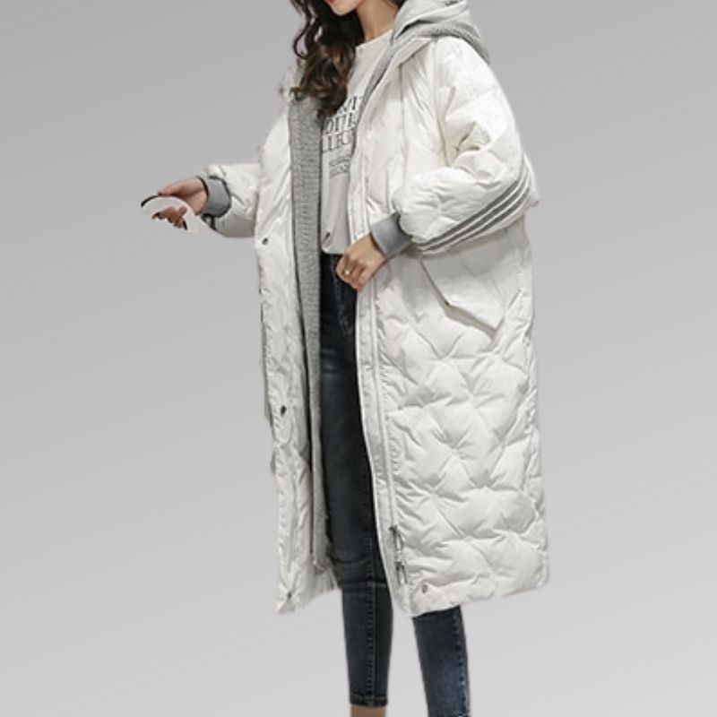 Rozina | Trendy long winter coat for women