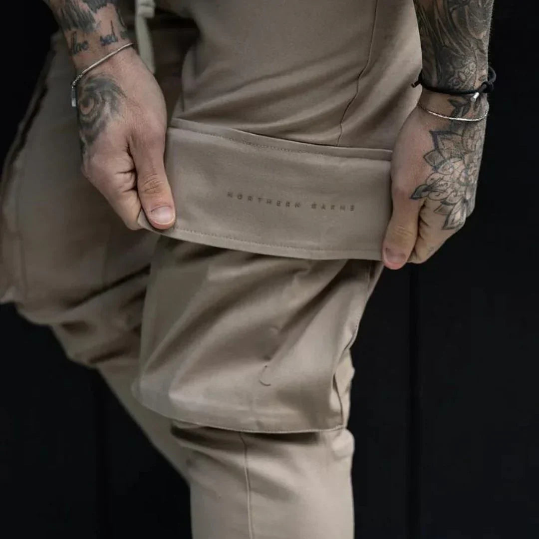 Meson | Cargo pants with drawstring waist