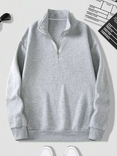 Charlie | Casual plain sweatshirts for men