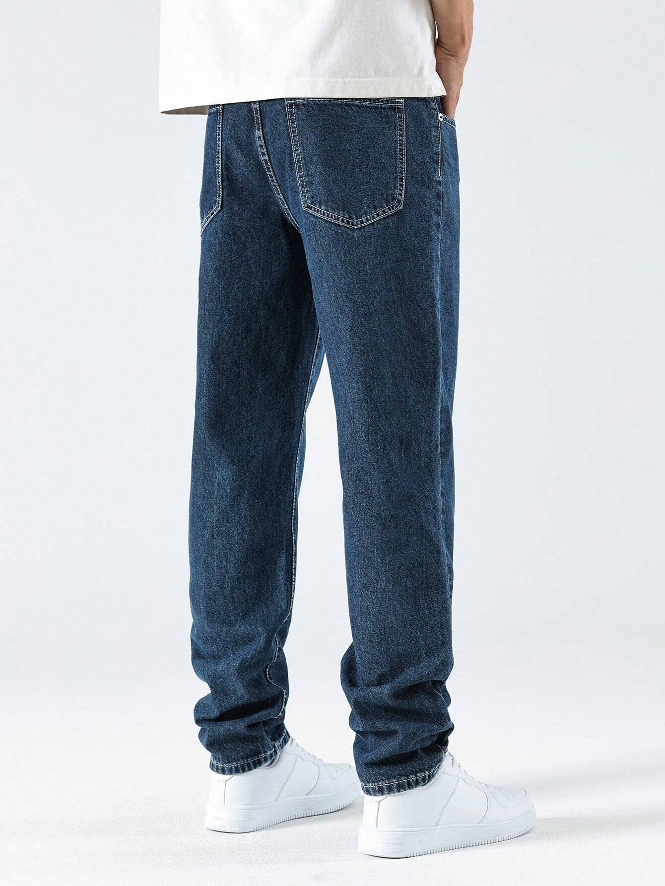 Lucas | Casual washed tapered jeans for men