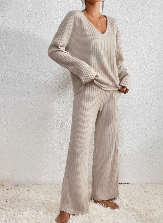 Romy | Comfortable ribbed set