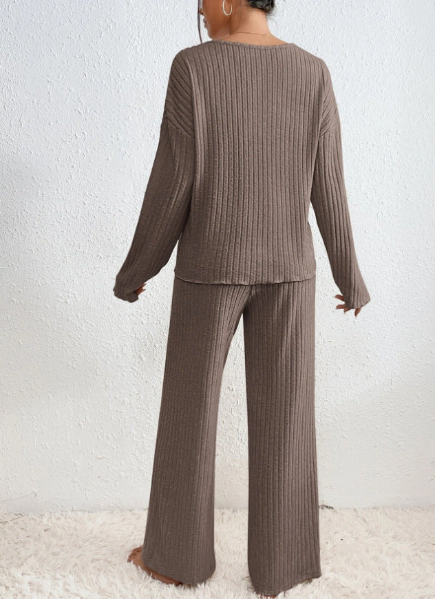 Romy | Comfortable ribbed set