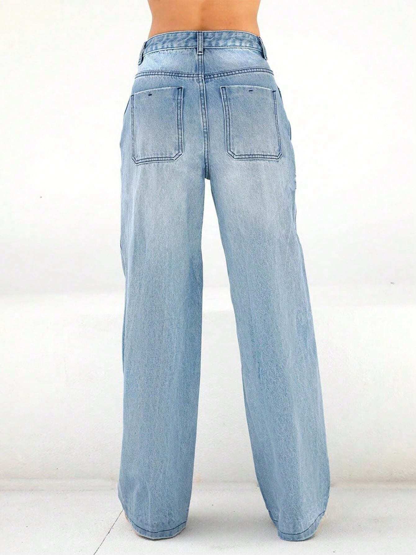 Clara | Perfect loose-fitting straight-leg jeans for women