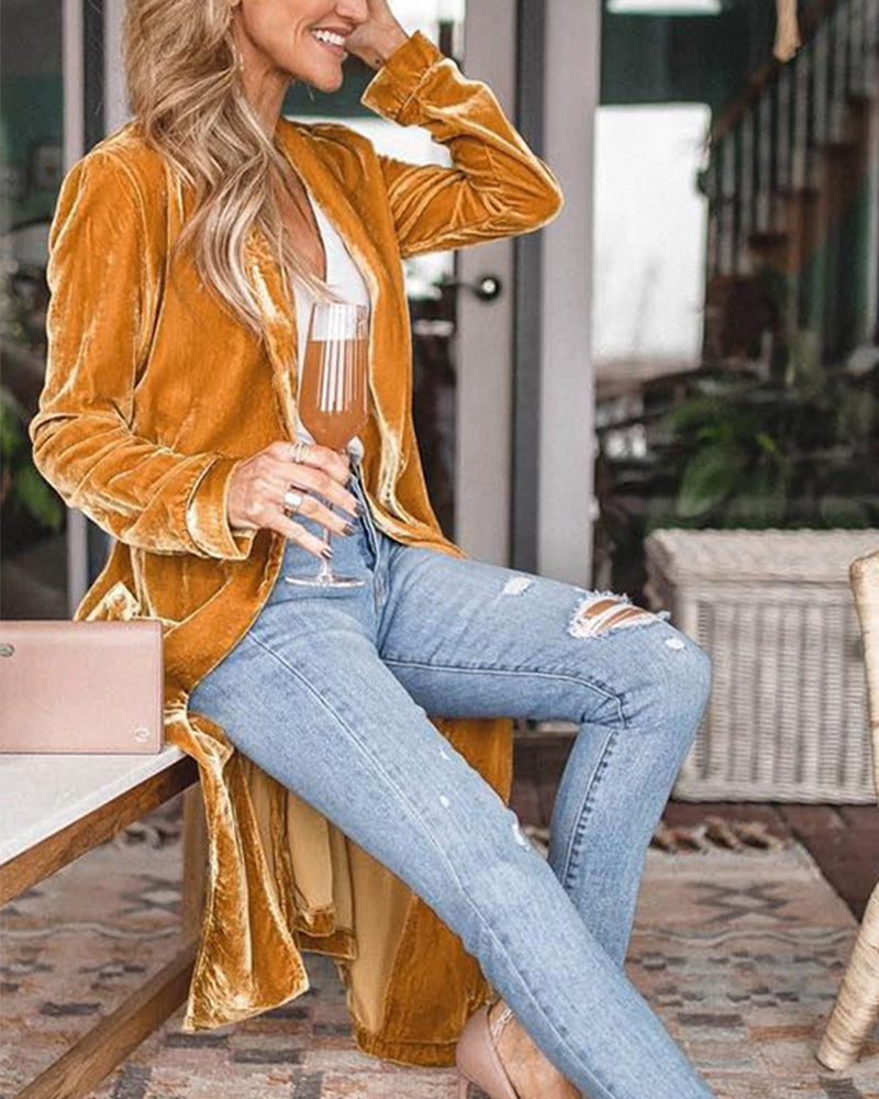 Velvet Vest | Floor