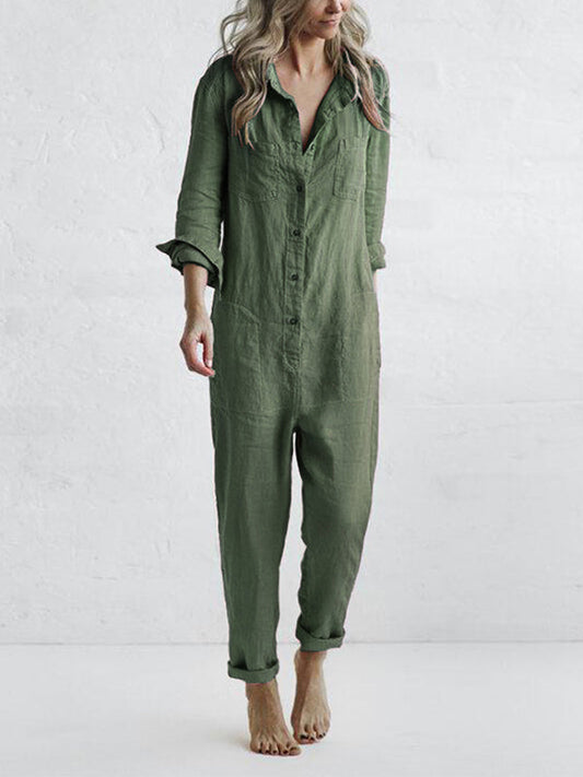 Brooklyn | Perfect Long Sleeve Jumpsuit for Women