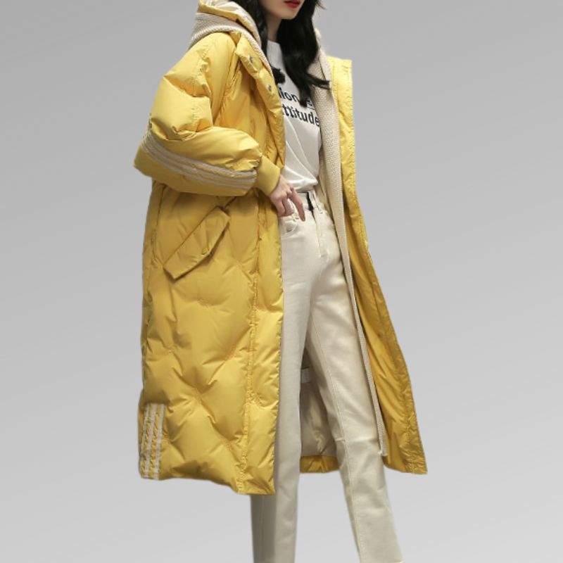 Rozina | Trendy long winter coat for women