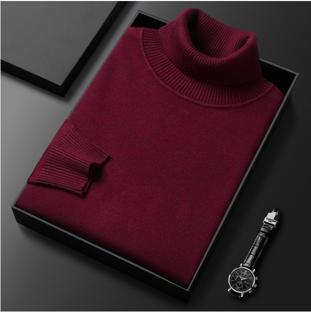 Savini™ - Cashmere Cotton Turtleneck
