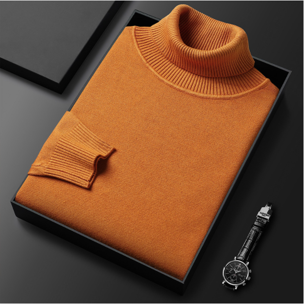 Savini™ - Cashmere Cotton Turtleneck