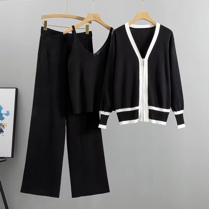 Daisy™ - Elegant, stylish knitted three-piece set