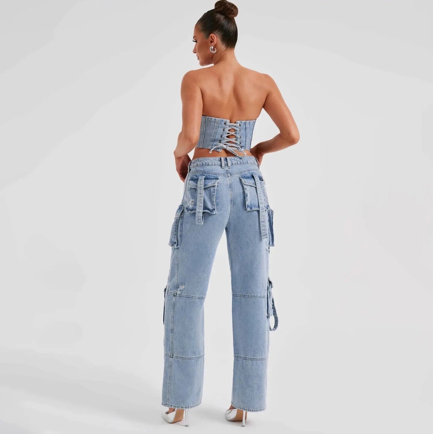Onni | Classic cargo jeans for women