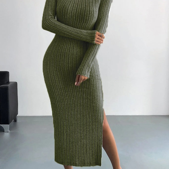 Noah | Knitted long dress for women