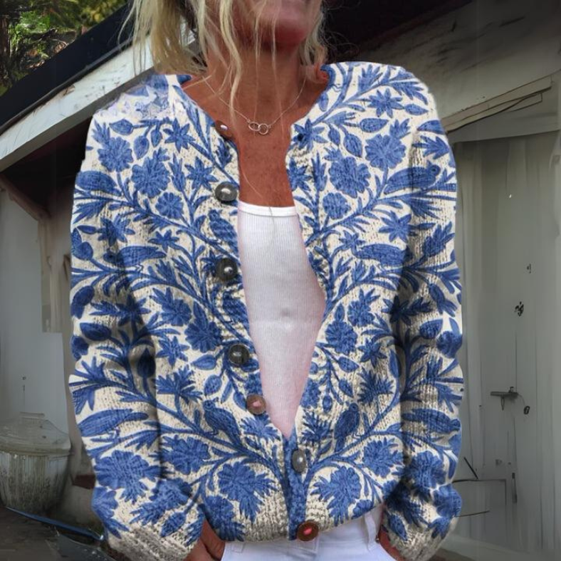 Mia | Elegant Floral Cardigan for Women