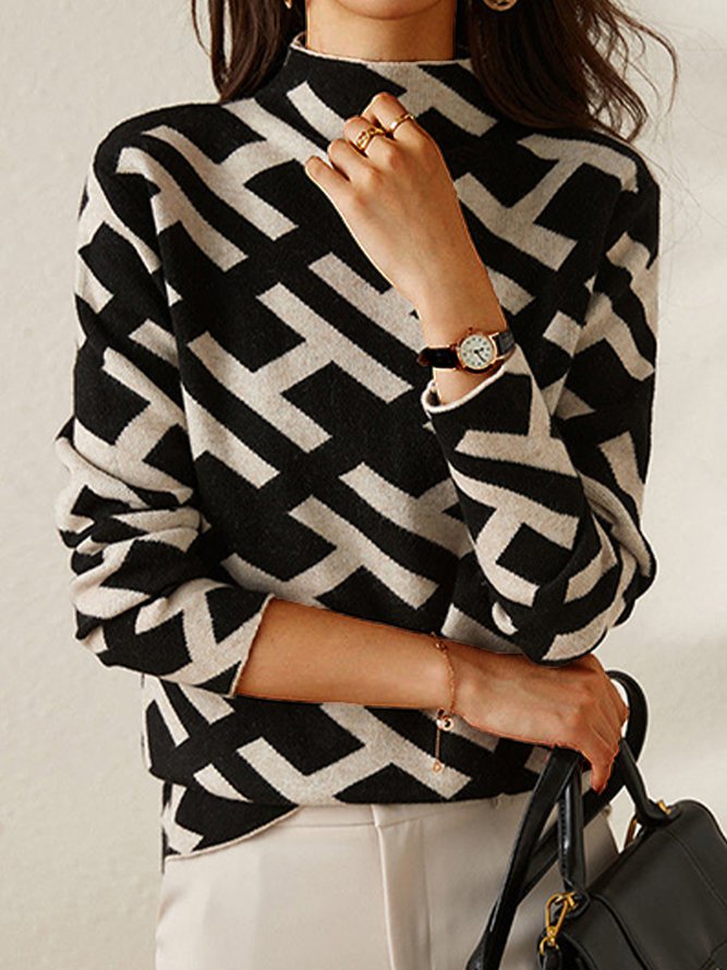 Elegant turtleneck sweater for women | Riley