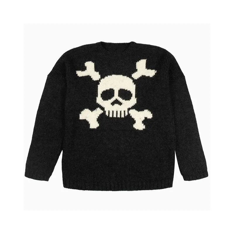 Lucison™ Men's Skull Sweater