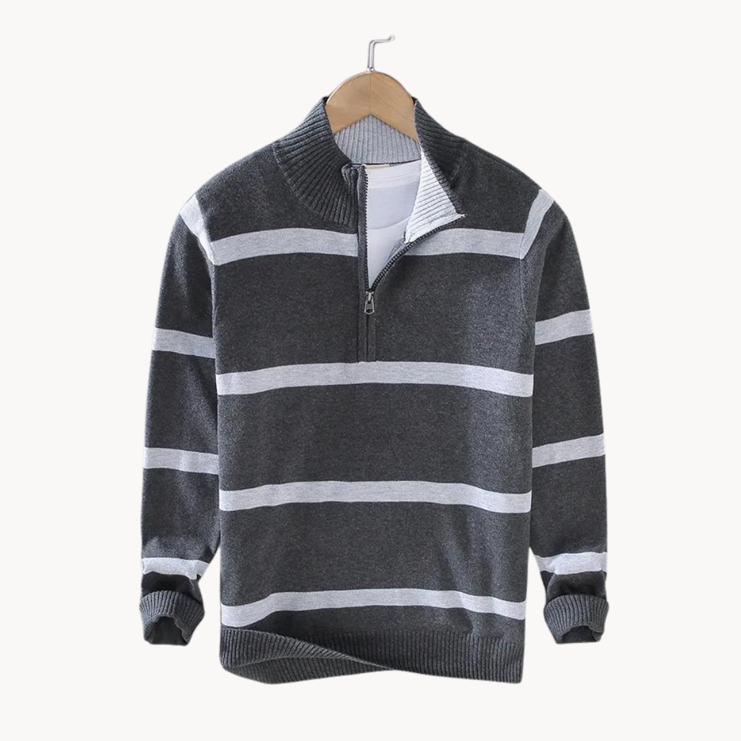 Pony | Fashionable half-zip sweater