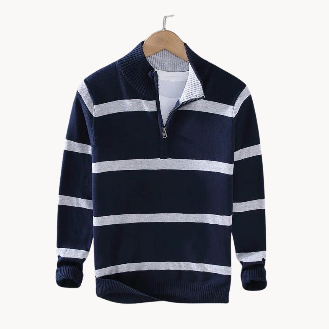 Pony | Fashionable half-zip sweater