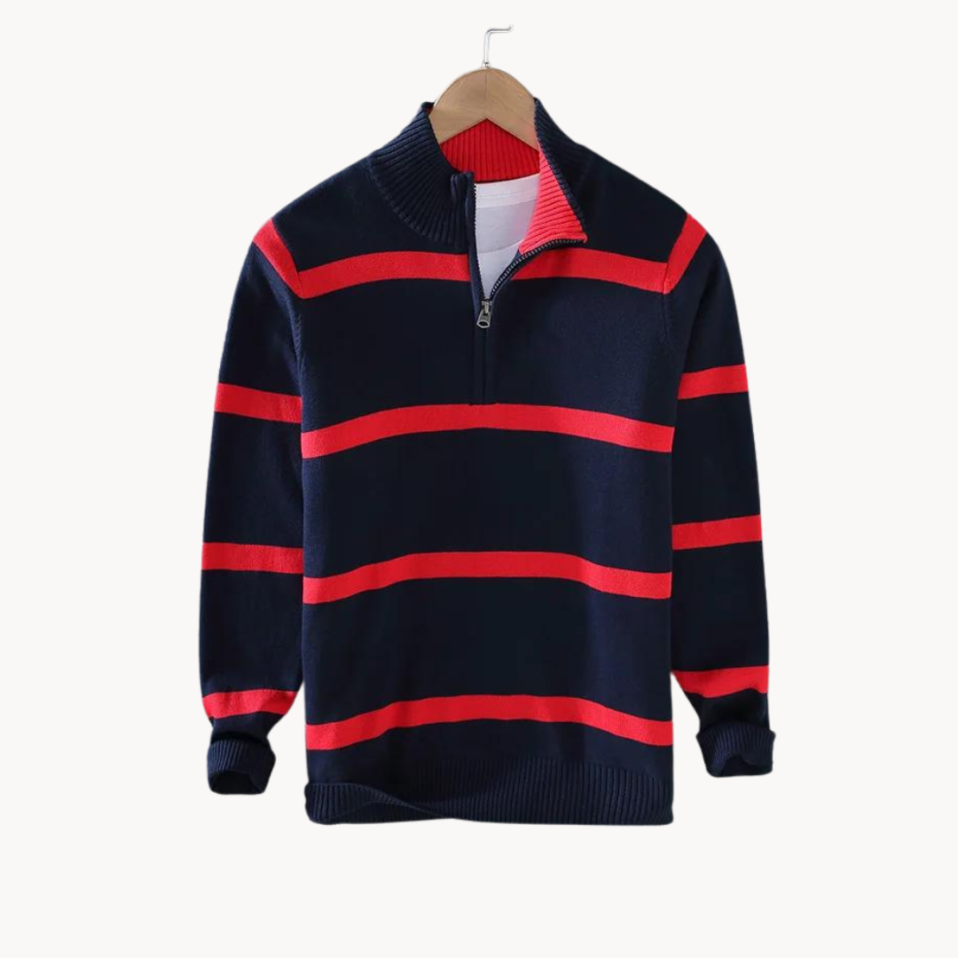 Pony | Fashionable half-zip sweater