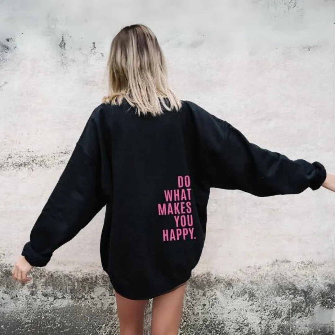 Helen™ | Oversized Hoodie with Inspirational Print