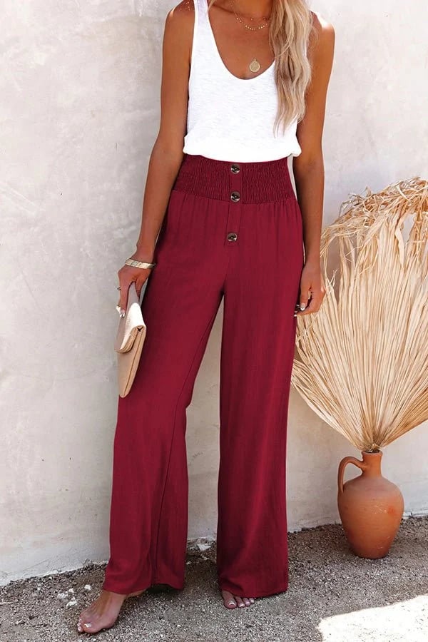 BUBBY | Women's high-waisted trousers