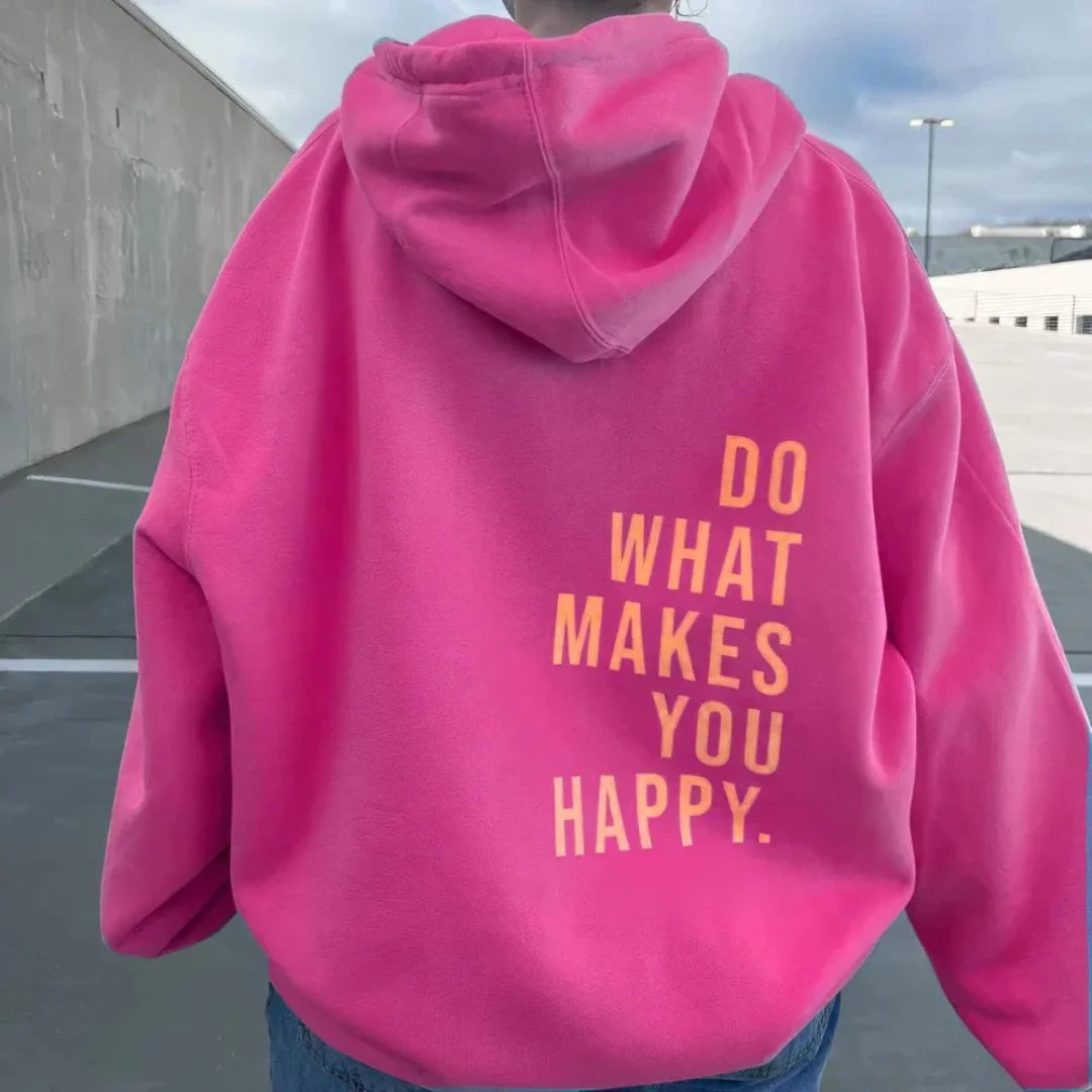 Helen™ | Oversized Hoodie with Inspirational Print