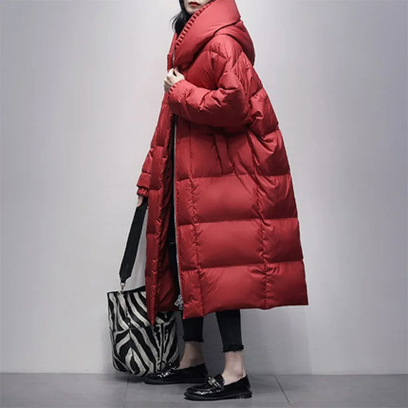 Daria | Women's warm down jacket with hood