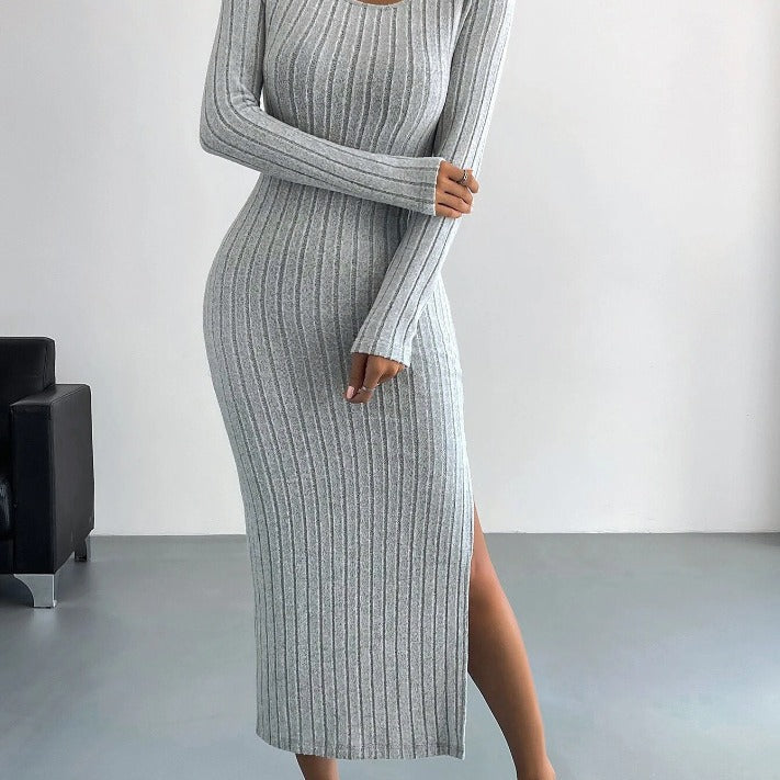 Noah | Knitted long dress for women