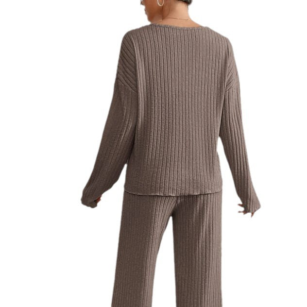 Romy | Comfortable ribbed set