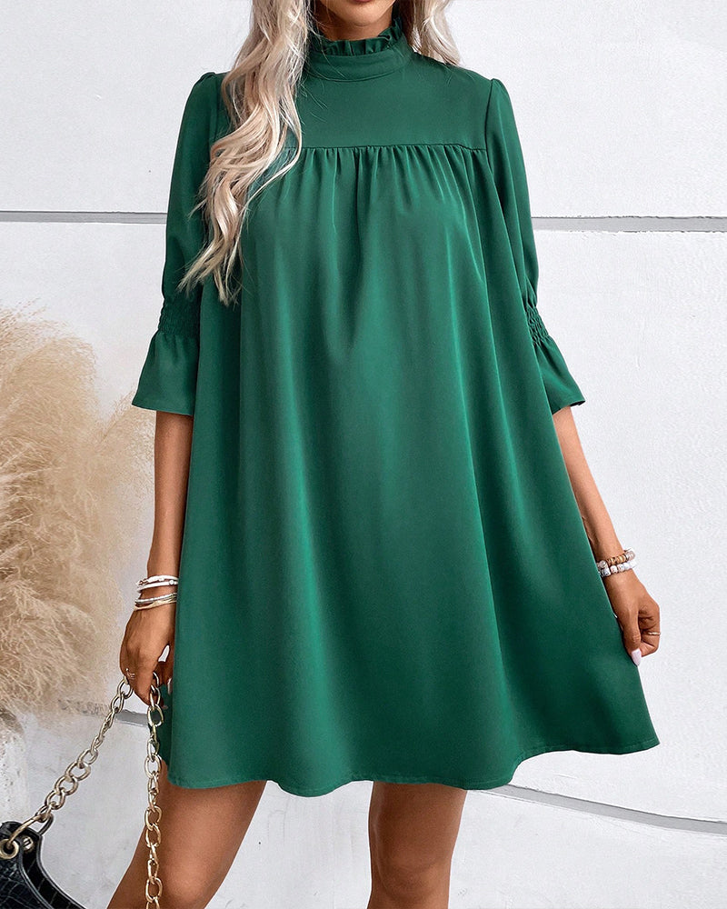 Naomi | Elegant Plain Dress