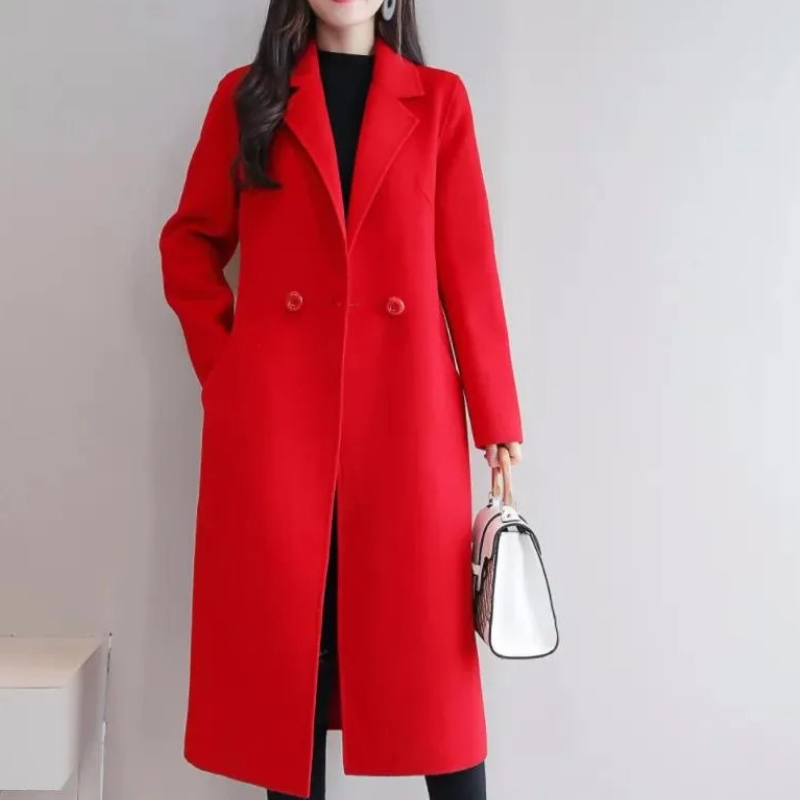 Flynn | Classic women's coat with buttons