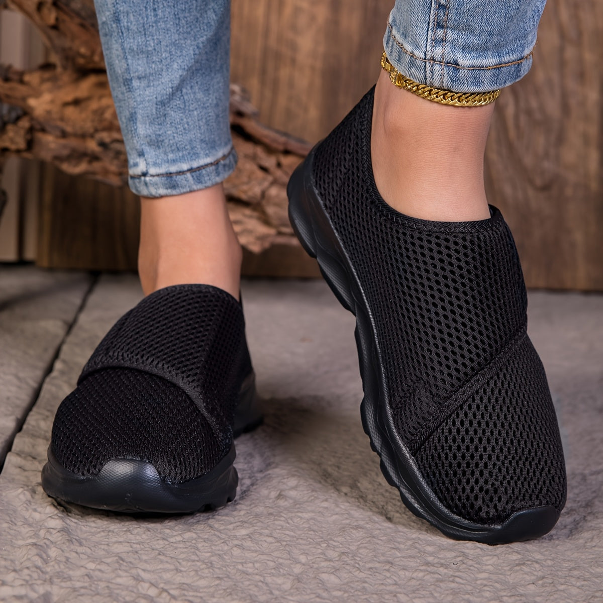 Leona - Orthopedic Shoes with Velcro Closure