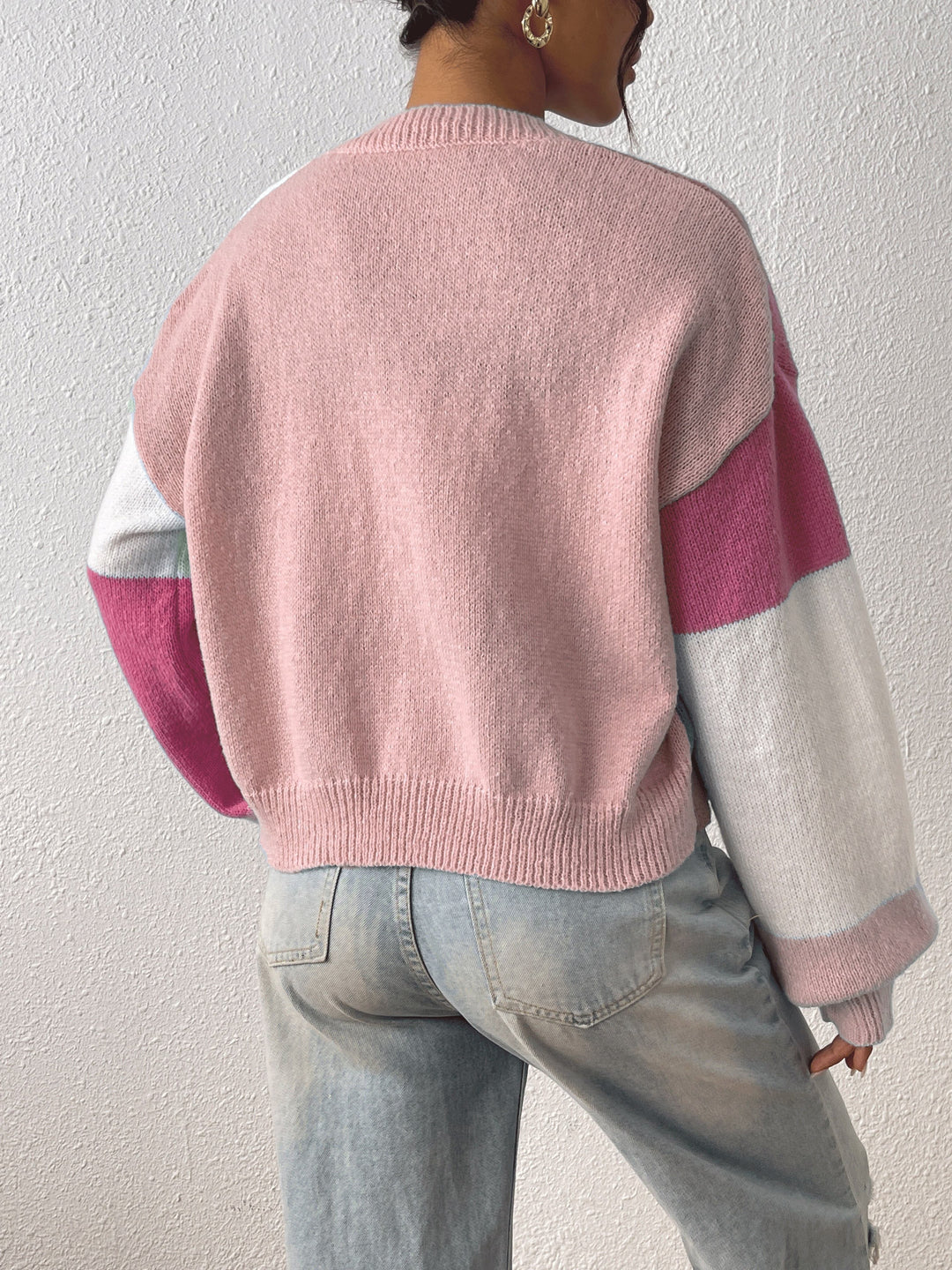 Casual Checked Cardigan | Alina