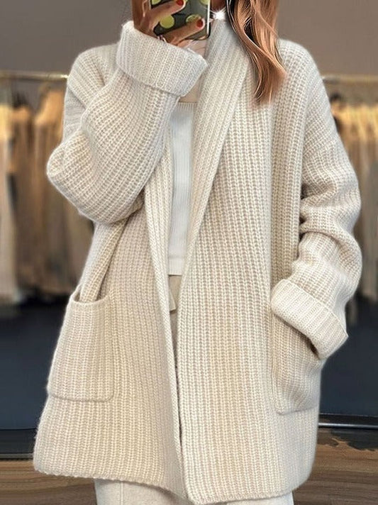 Dirkje | Oversized knitted cardigan