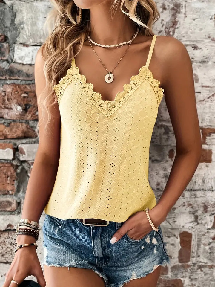 Fiona | Elegant Lace Cami Top