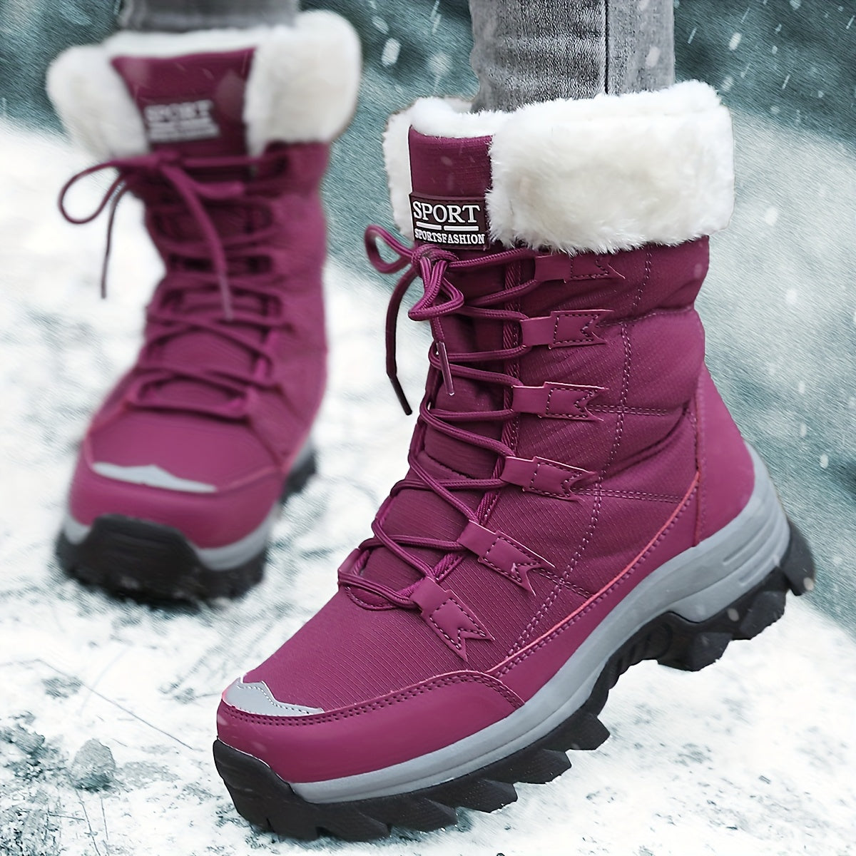 Nordica™ - Waterproof Lined Winter Boots