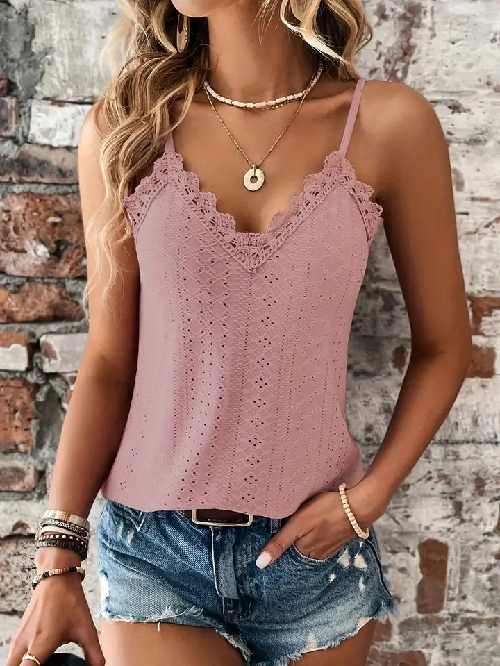 Fiona | Elegant Lace Cami Top