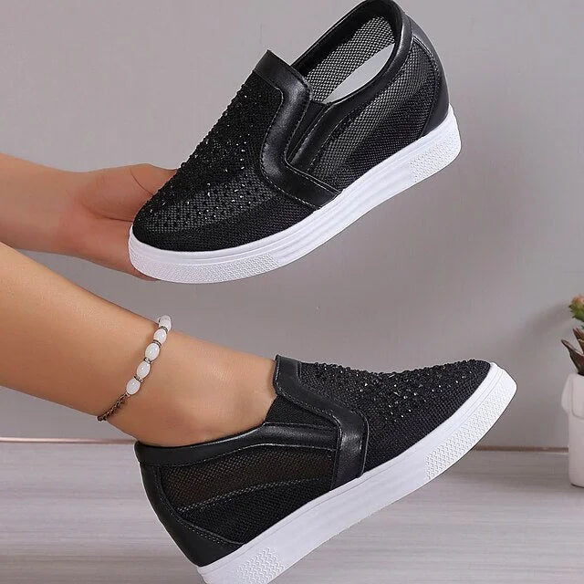 Mely™ - Women's sneakers with crystals