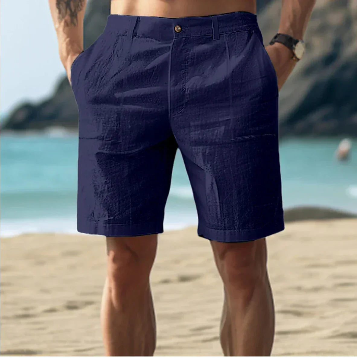 Mik | Casual Linen Shorts