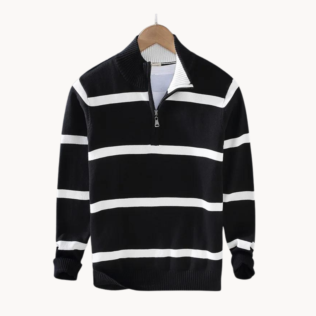 Pony | Fashionable half-zip sweater
