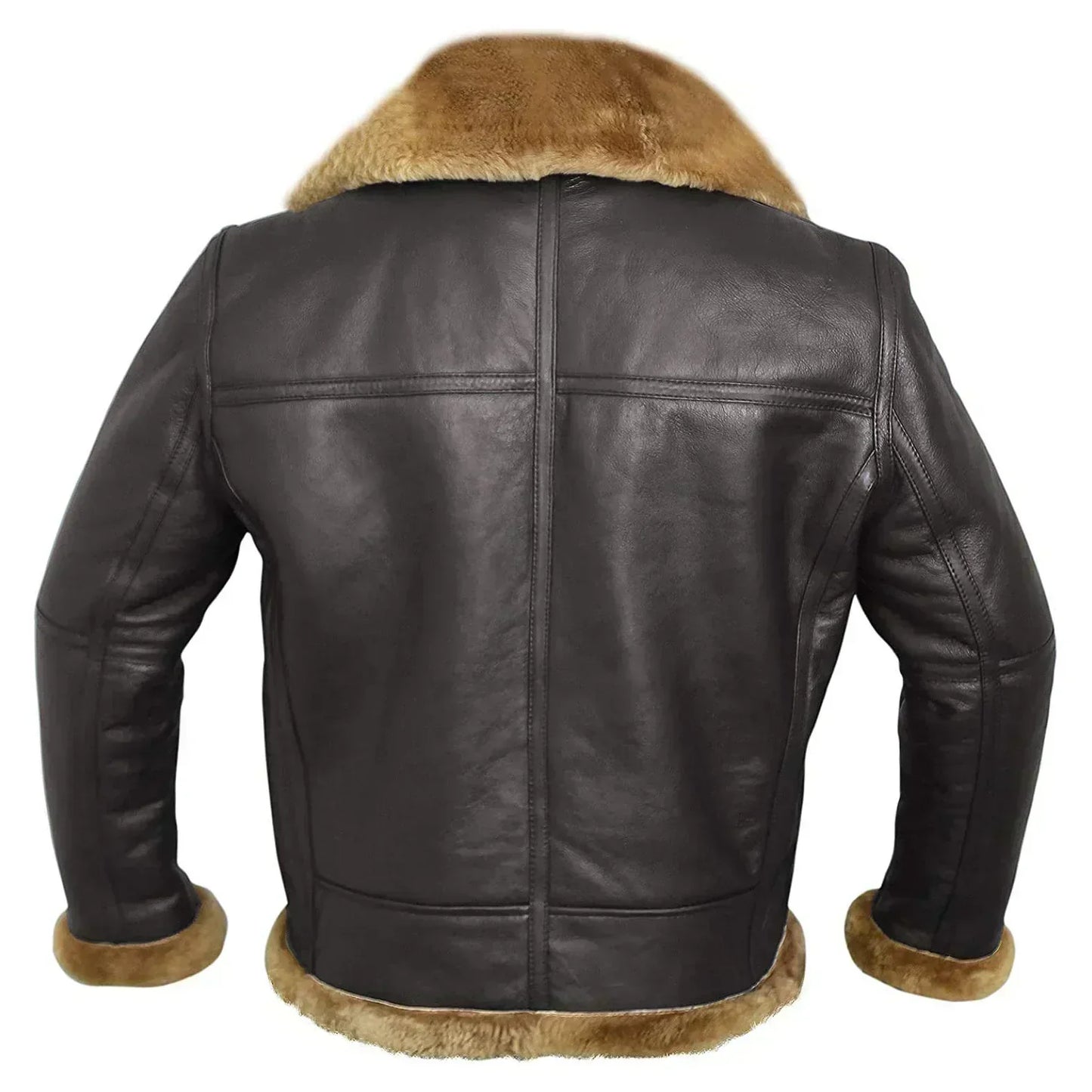 Léo™ | Comfortable vintage vegan leather pilot jacket