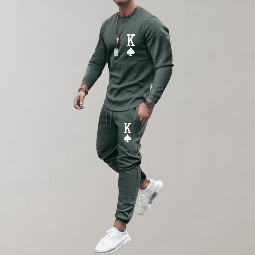 Juan l Trendy tracksuit with letter print for men