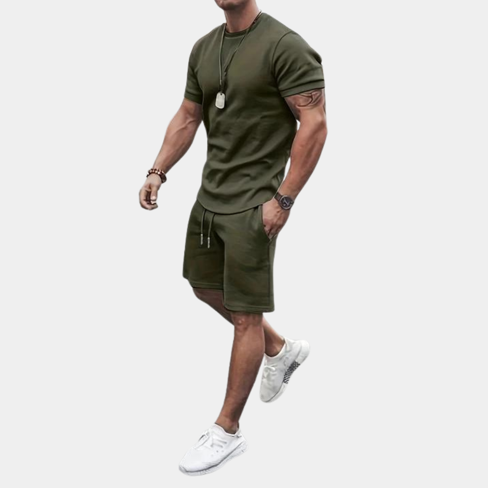 Leo | Casual Two-Piece Men's Summer Set