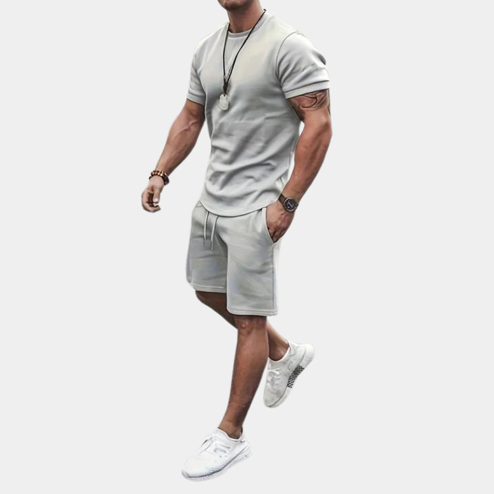 Leo | Casual Two-Piece Men's Summer Set
