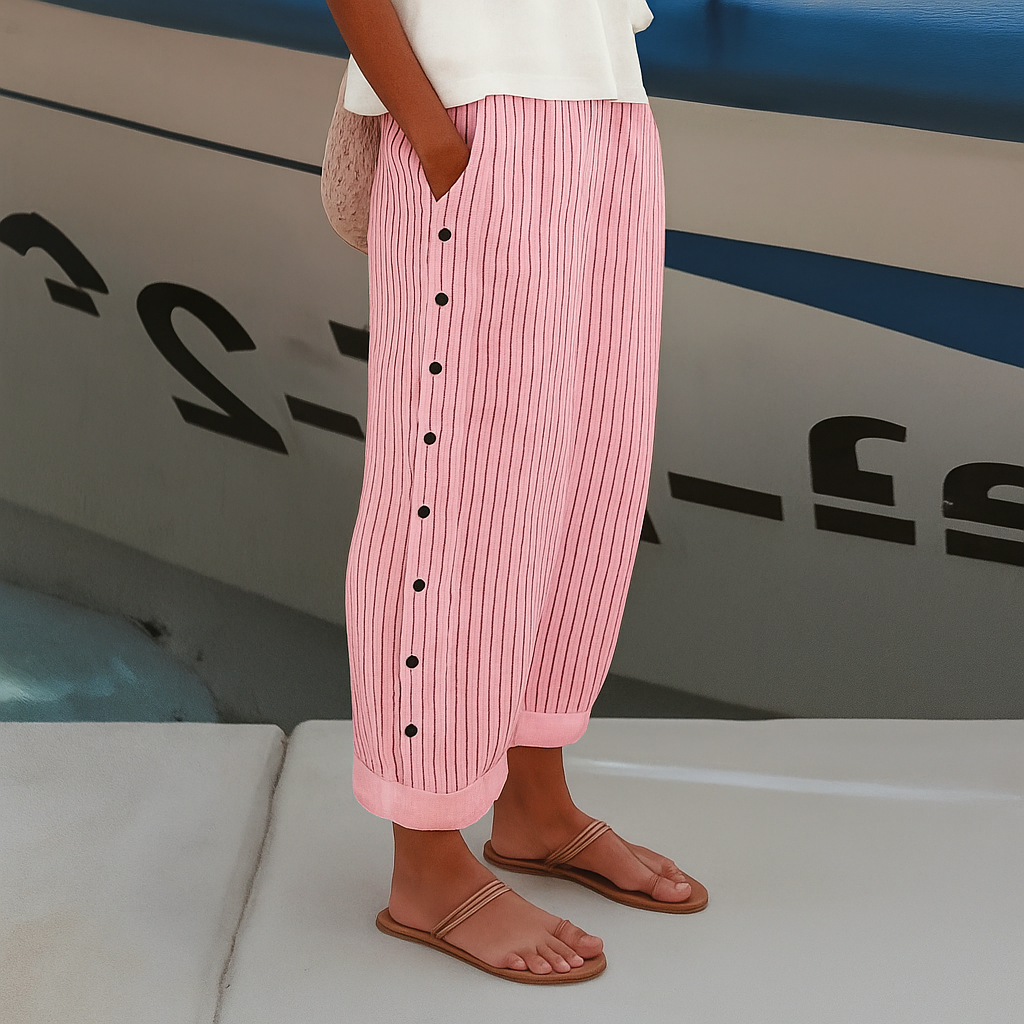 Alave - Airy Linen-Cotton Women's Trousers