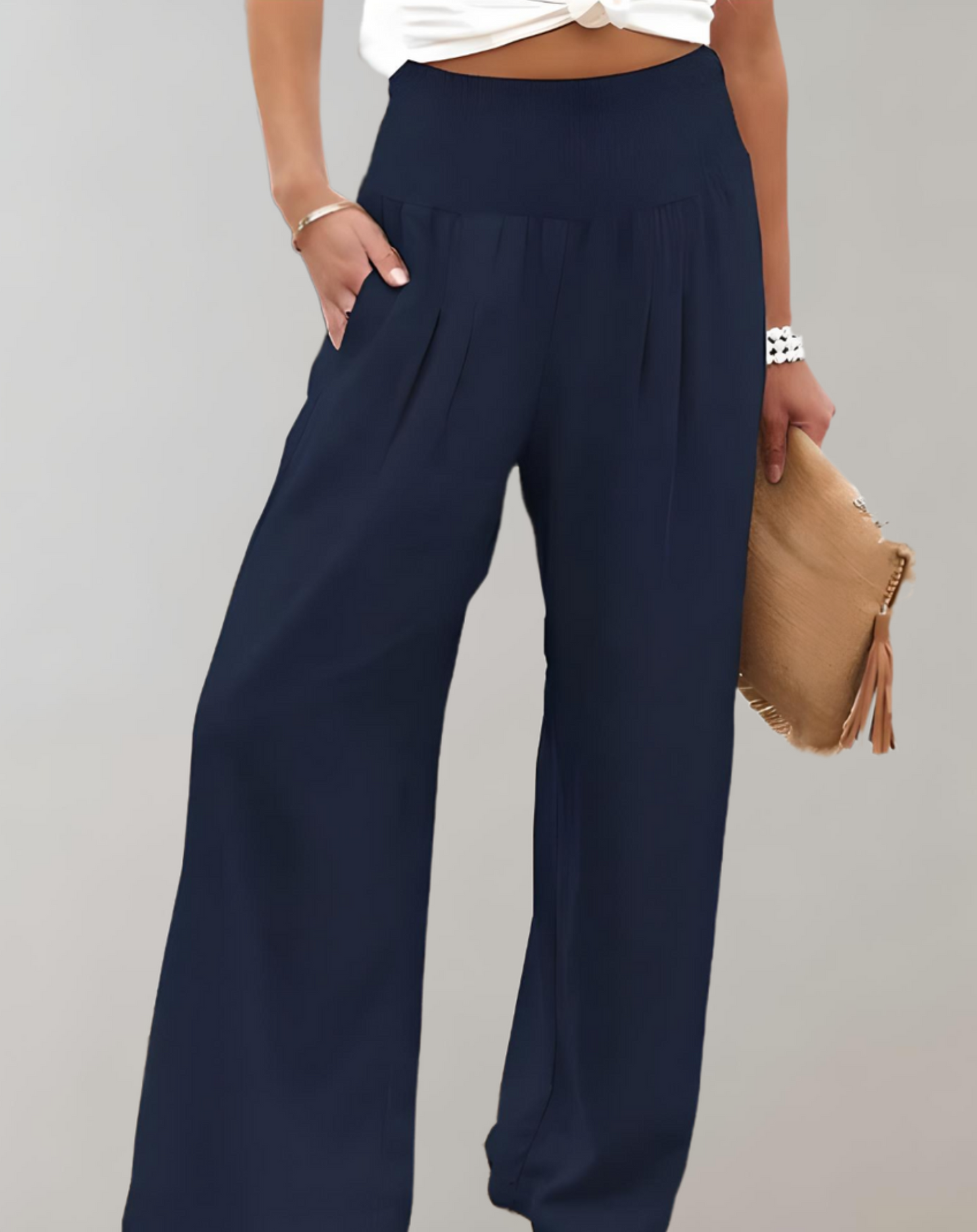 Amalia | High-Waisted Flair Pants