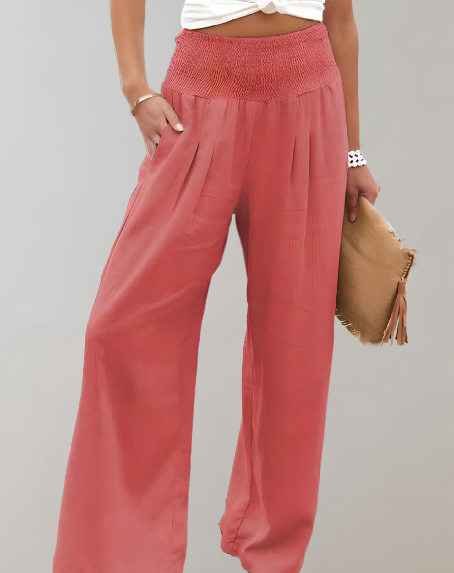 Amalia | High-Waisted Flair Pants