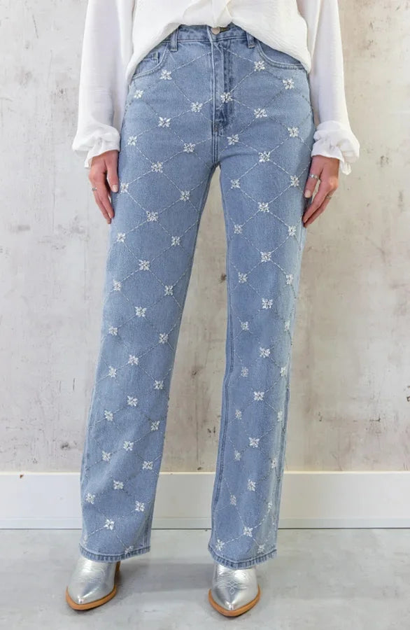 Jessica | Perfect handmade crystal jeans